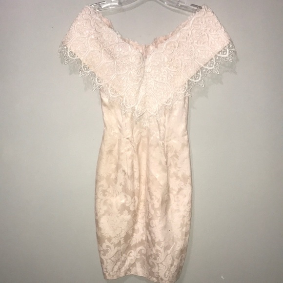 Gunne Sax | Dresses | Gunne Sax Jessica Mcclintock Vintage Pink Lace ...